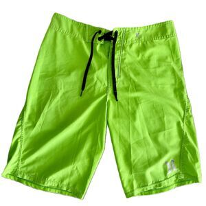 Hurley Phantom Board Shorts – Bright Green, Size 30